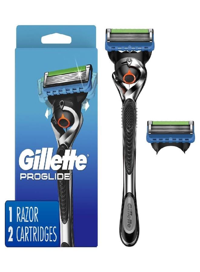 Gillette ProGlide Razor for Men, Handle + 2 Blade Refills - Image 1